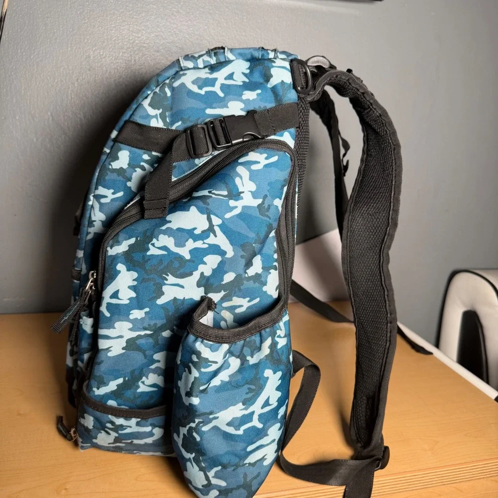 Innova Disc Golf Backpack Blue Camo HeroPack Padded Straps Bag